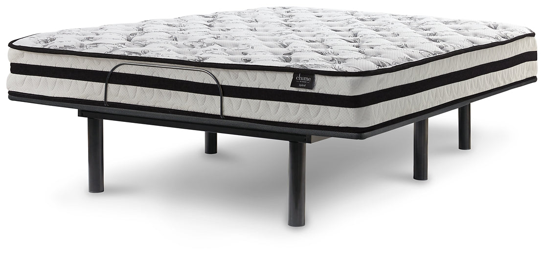 8 Inch Chime Innerspring 8 Inch Innerspring Mattress with Adjustable Base