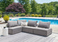 Ashley Express - Bree Zee 4-Piece Outdoor Sectional with End Table