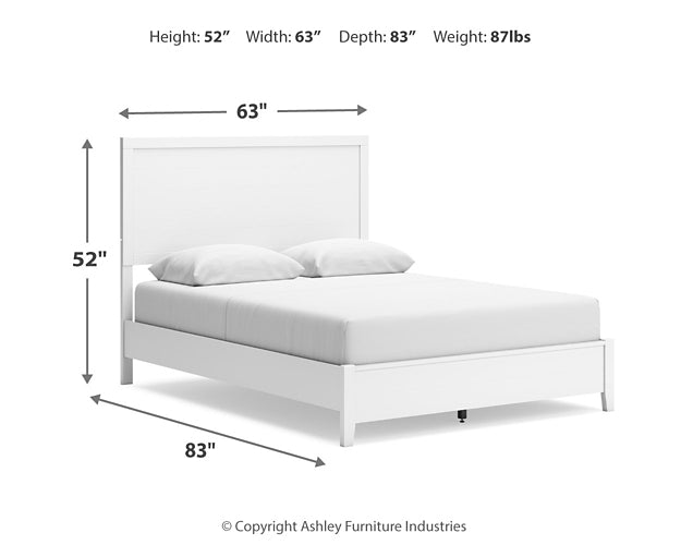 Binterglen Queen Panel Bed with Dresser