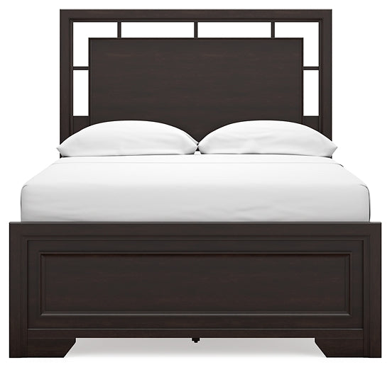 Covetown Full Panel Bed with Dresser and Nightstand