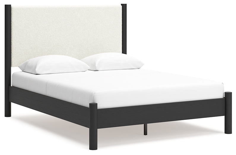 Ashley Express - Cadmori Queen Upholstered Panel Bed