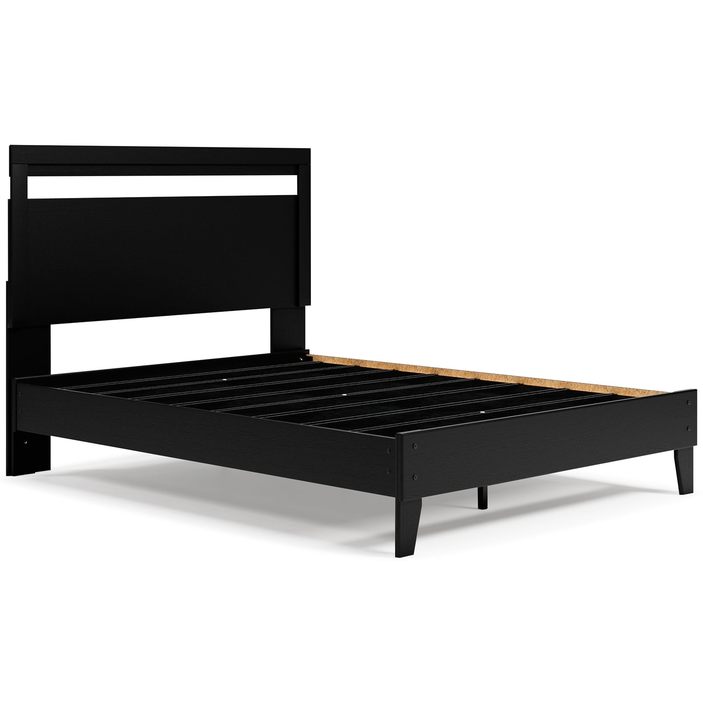 Ashley Express - Finch Queen Panel Platform Bed with 2 Nightstands