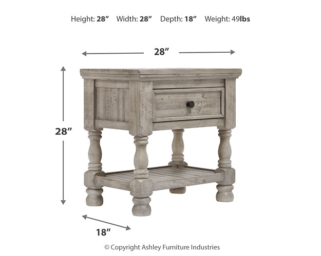 Harrastone Queen Panel Bed with Dresser and Nightstand