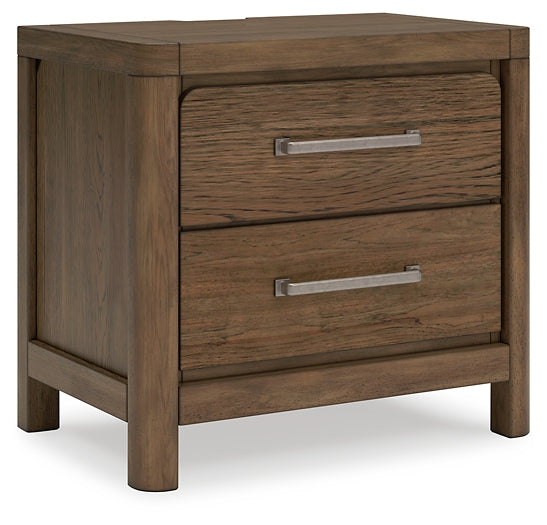 Cabalynn California King Panel Bed with Dresser and Nightstand