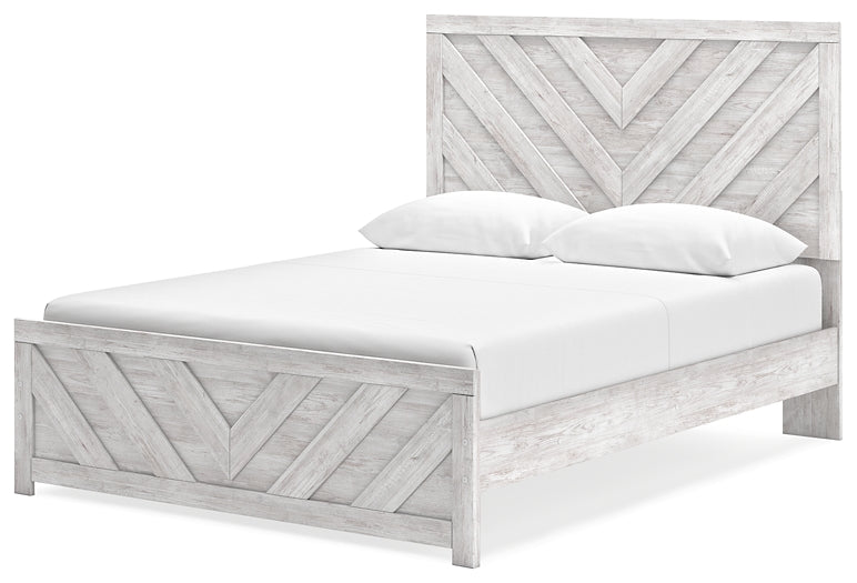 Cayboni Queen Panel Bed with Dresser and Nightstand