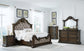 Maylee Queen Upholstered Bed with Dresser and Nightstand