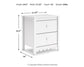 Ashley Express - Hallityn Two Drawer Night Stand