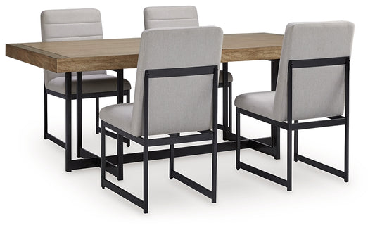 Tomtyn Dining Table and 4 Chairs
