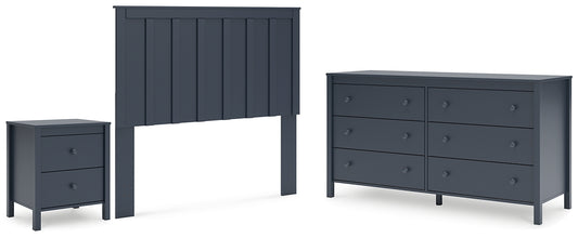 Ashley Express - Simmenfort Full Panel Headboard with Dresser and Nightstand