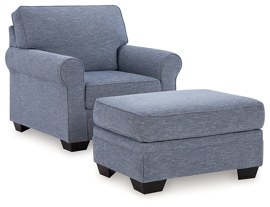 Carissa Manor Chair and Ottoman