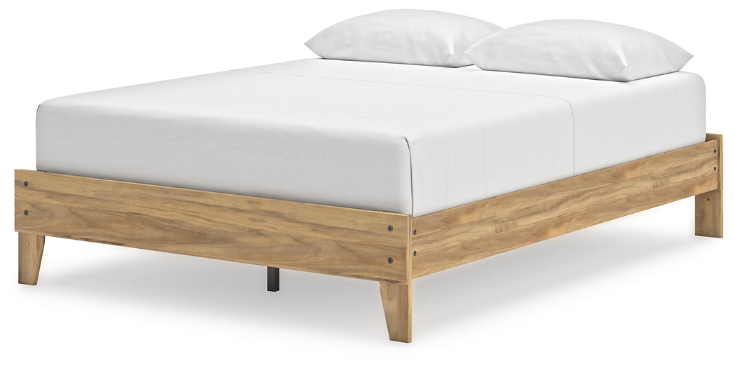 Ashley Express - Bermacy Queen Platform Bed with Dresser, Chest and 2 Nightstands