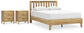 Ashley Express - Bermacy Queen Platform Panel Bed with 2 Nightstands