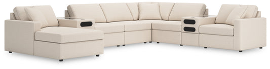 Modmax 8-PC Sectional with Chaise and Audio Consoles