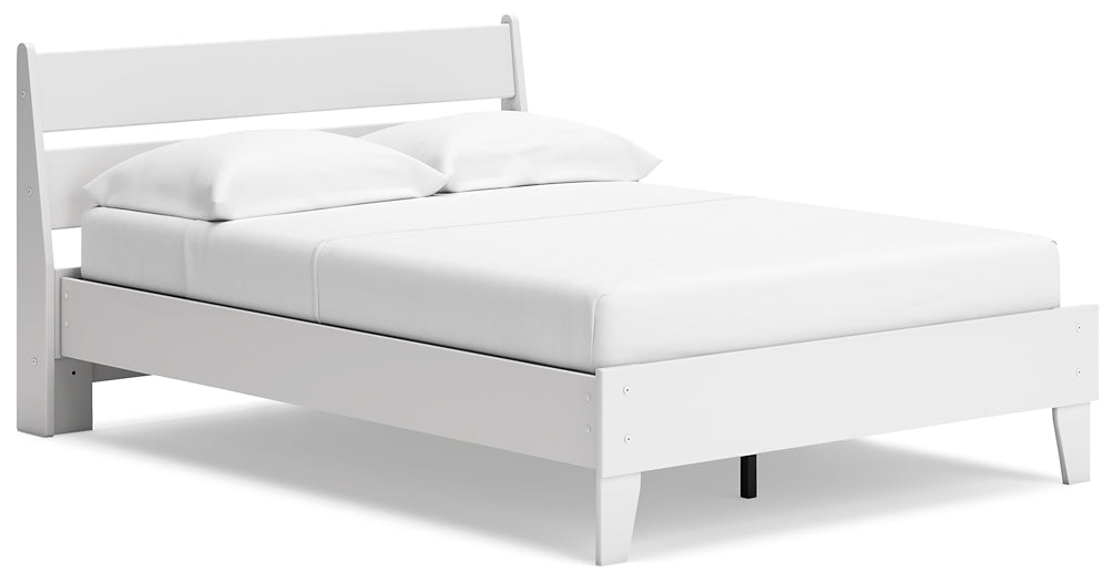 Ashley Express - Socalle Full Panel Platform Bed with Dresser and Chest