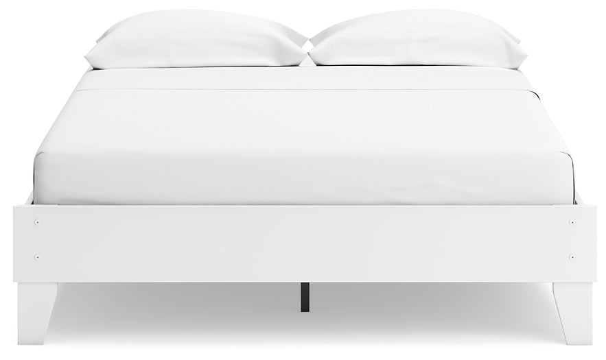 Ashley Express - Socalle Queen Platform Bed with Dresser and Nightstand