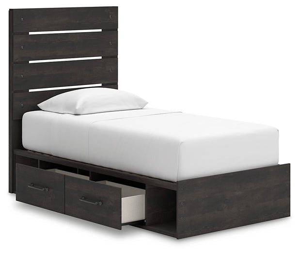 Hollivern  Panel Storage Bed