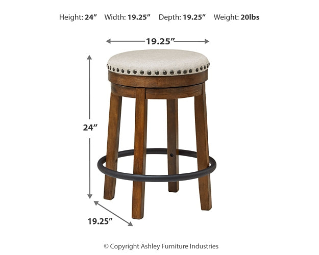 Ashley Express - Valebeck UPH Swivel Stool (1/CN)