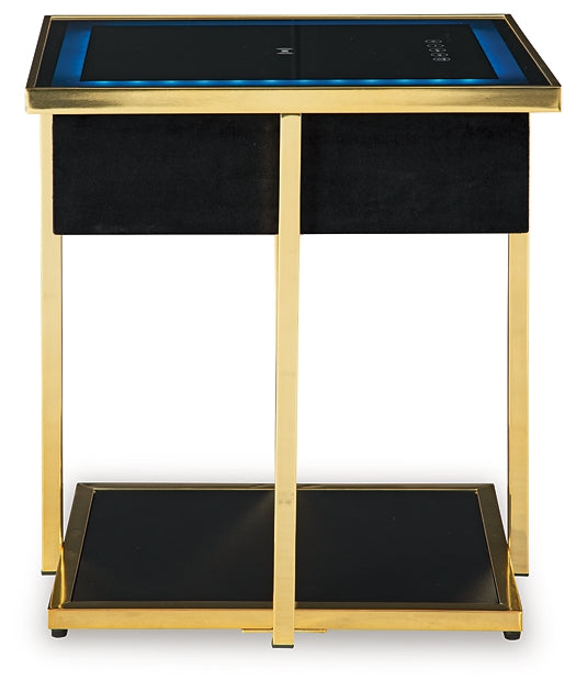 Ashley Express - Rexwell Accent Table with Speaker