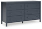 Ashley Express - Simmenfort Full Platform Bed with Dresser and Chest