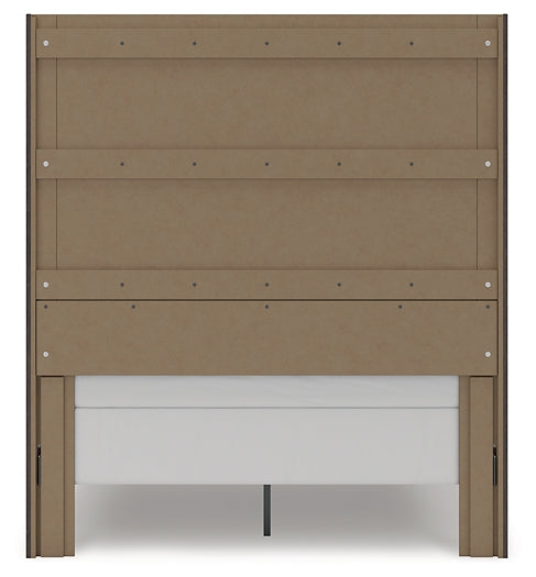 Fraluna  Panel Storage Bed