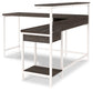 Ashley Express - Dorrinson L-Desk with Storage