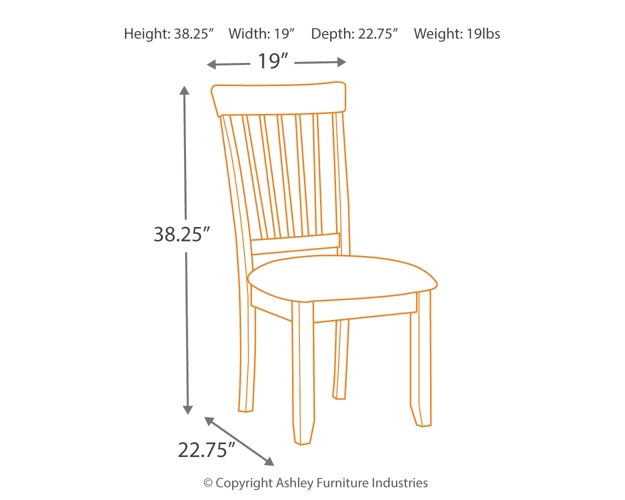 Ashley Express - Berringer Dining UPH Side Chair (2/CN)