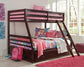 Ashley Express - Halanton  Over Twin Bunk Bed With 1 Large Storage Drawer