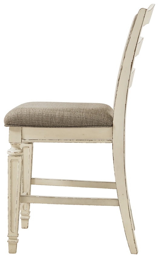 Ashley Express - Realyn Upholstered Barstool (2/CN)