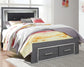 Lodanna  Panel Bed With 2 Storage Drawers