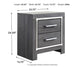 Ashley Express - Lodanna Two Drawer Night Stand