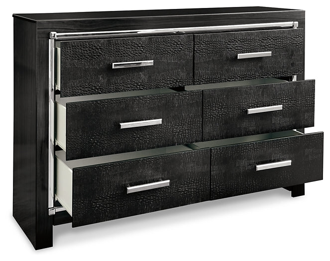 Kaydell Six Drawer Dresser