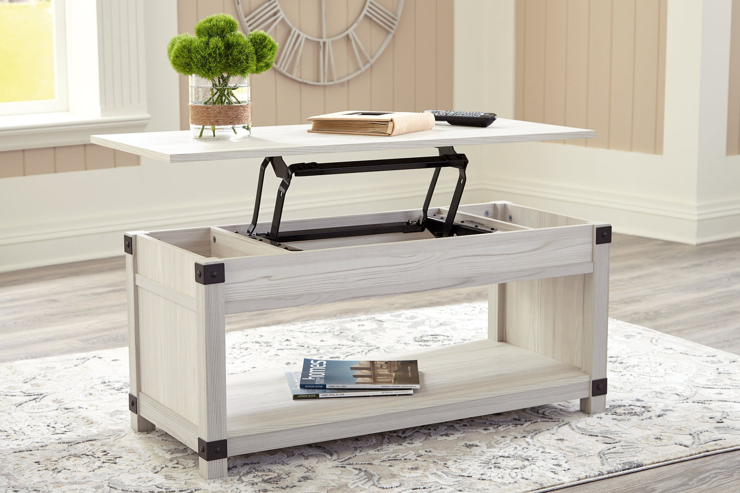 Ashley Express - Bayflynn Rect Lift Top Cocktail Table