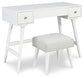 Ashley Express - Thadamere Vanity/UPH Stool (2/CN)