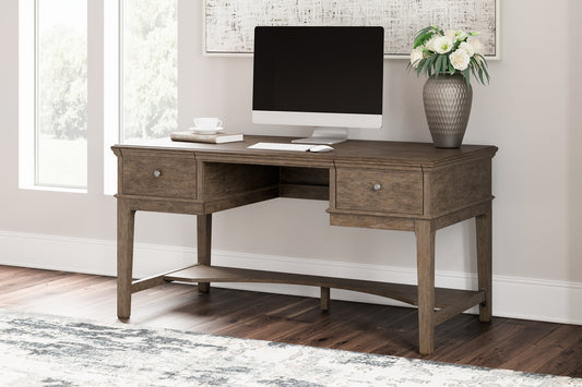 Ashley Express - Janismore Home Office Storage Leg Desk