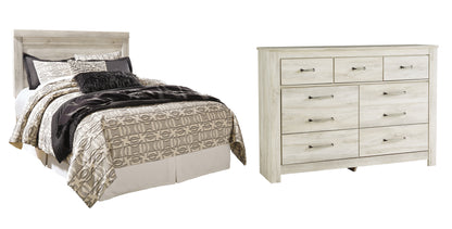 Bellaby  Panel Headboard With Dresser