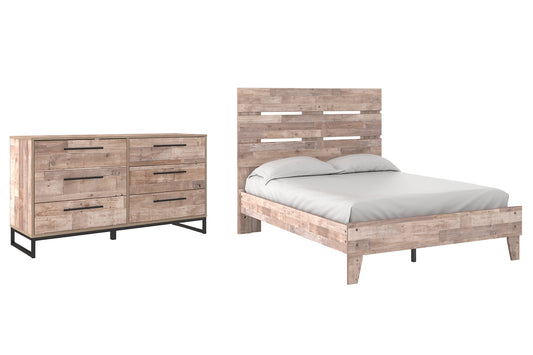 Ashley Express - Neilsville Full Platform Bed with Dresser