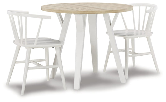 Ashley Express - Grannen Dining Table and 2 Chairs