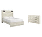 Cambeck  Panel Bed With Dresser