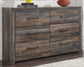 Drystan Twin Panel Headboard with Dresser