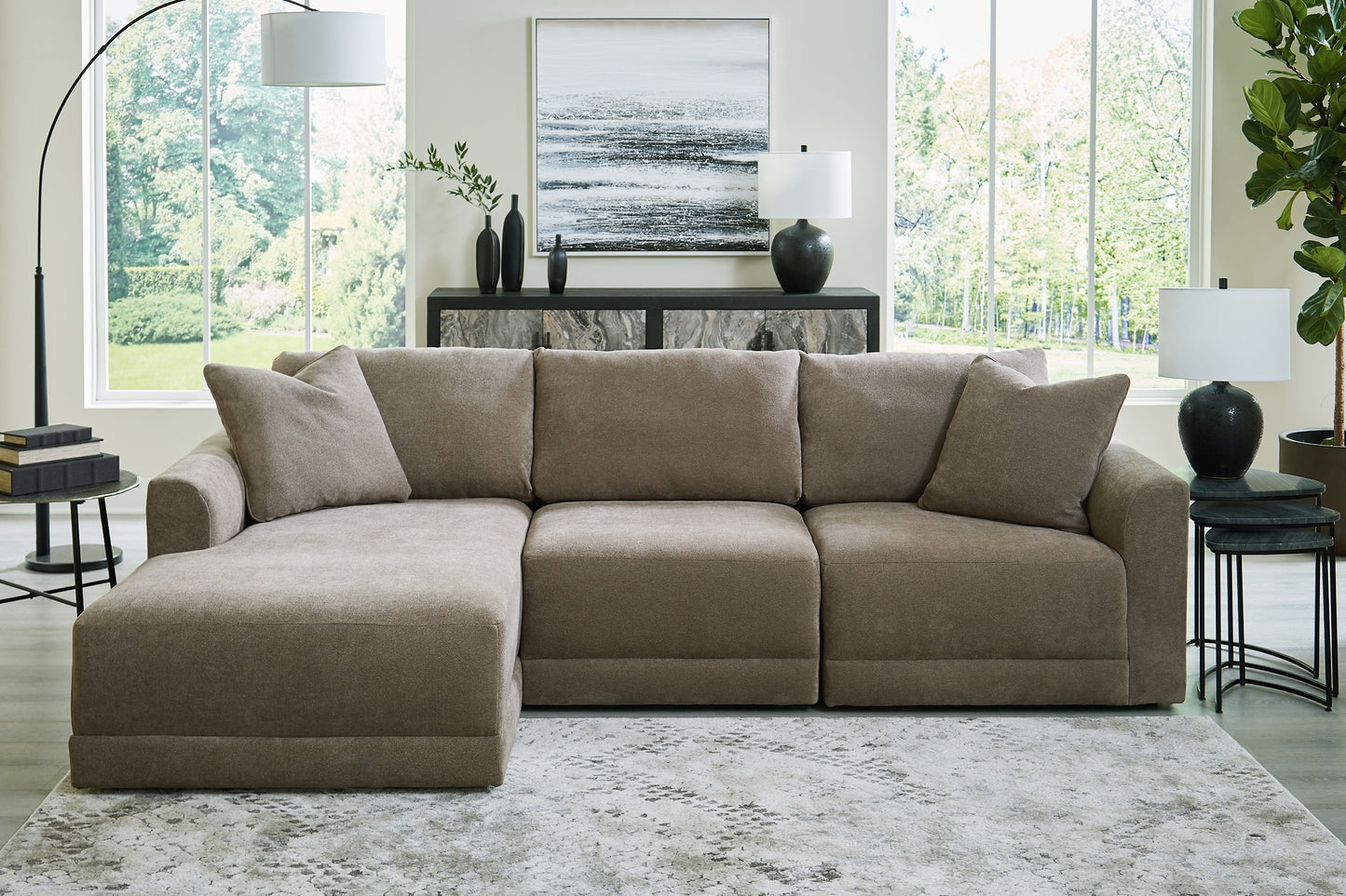 Raeanna 3-Piece Sectional Sofa with Chaise