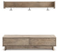 Ashley Express - Oliah Bench with Coat Rack