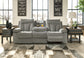 Mitchiner REC Sofa w/Drop Down Table