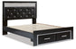 Kaydell Queen Upholstered Panel Storage Platform Bed with Dresser