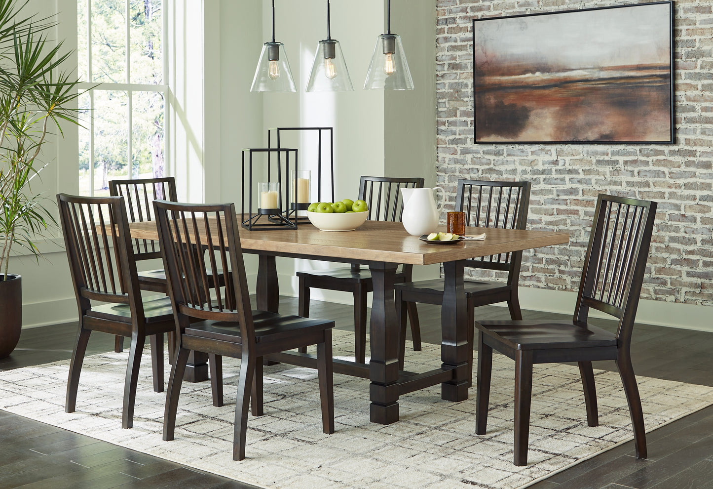 Charterton Dining Table and 6 Chairs