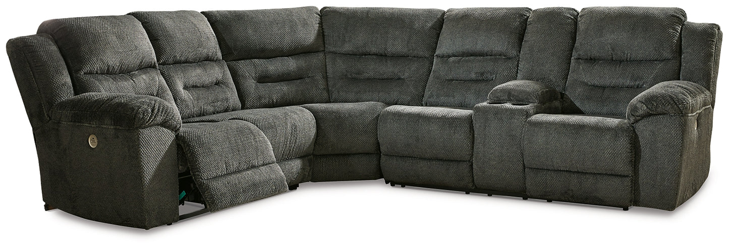 Nettington 3-Piece Power Reclining Sectional