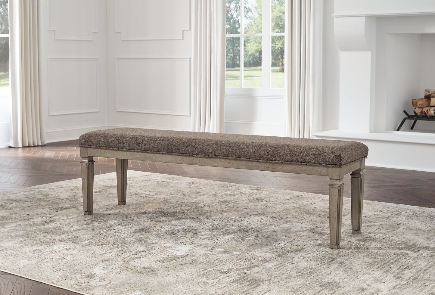 Ashley Express - Lexorne Large UPH Dining Room Bench