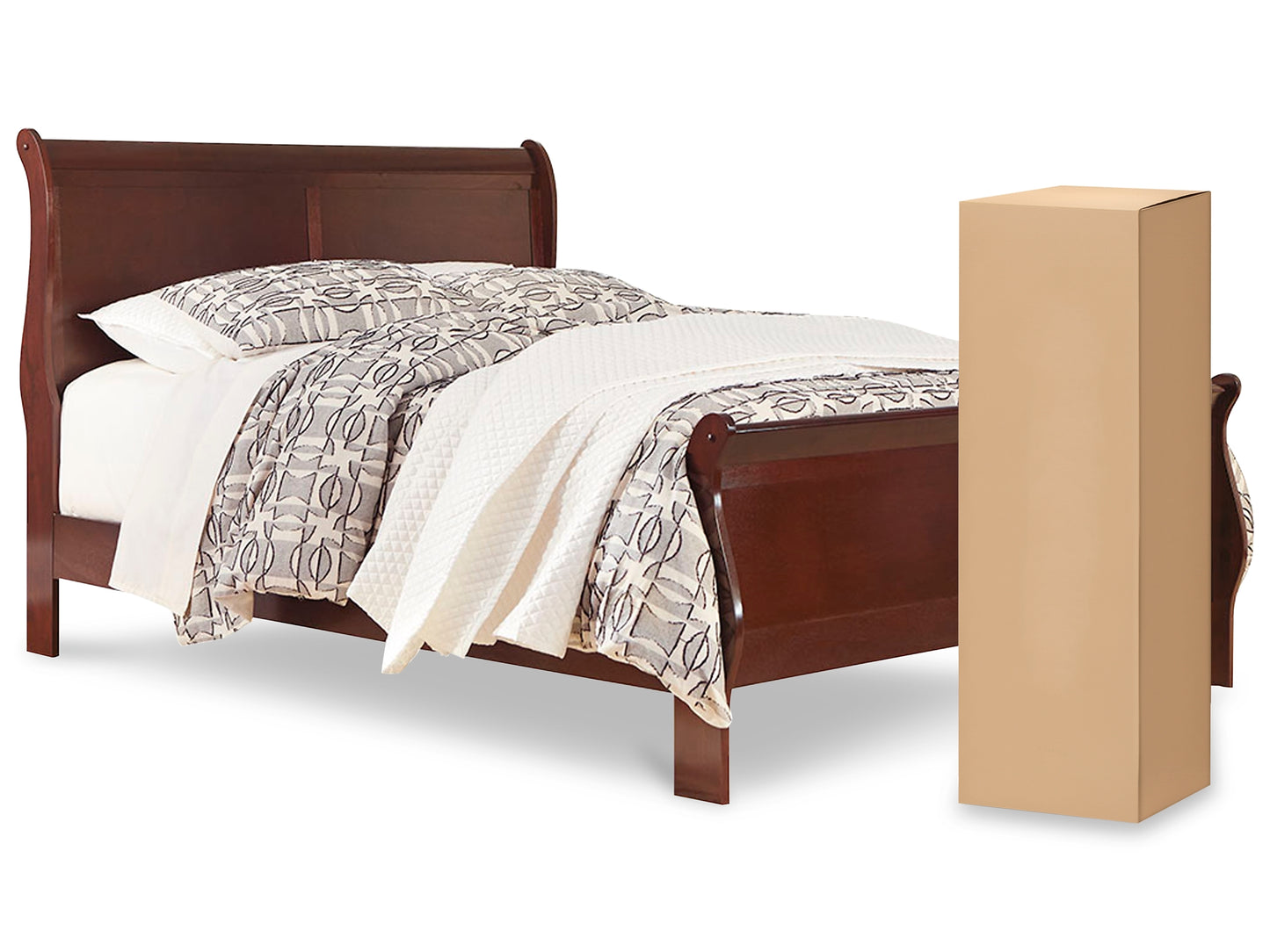 Ashley Express - Alisdair Queen Sleigh Bed with Mattress