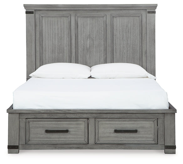 Russelyn Queen Storage Bed with Dresser