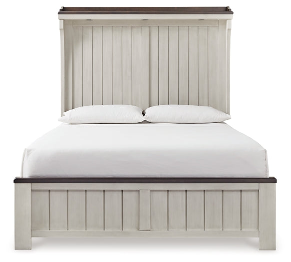 Darborn Queen Panel Bed with Dresser