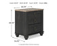 Nanforth King/California King Panel Headboard with Mirrored Dresser, Chest and 2 Nightstands